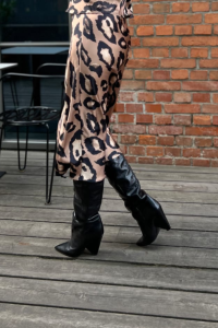 CARMEL spódnica FASHION carmel cętki