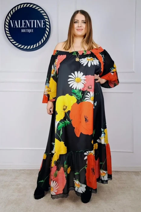 SASHA FERRANO sukienka CAMELIA polne kwiaty