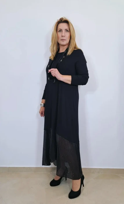 ES PARA MI Sukienka SIDA (czarna)