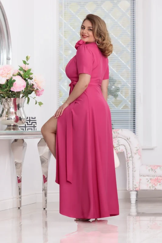 ELIZABETH Suknia ROSA Błysk (fuksja)