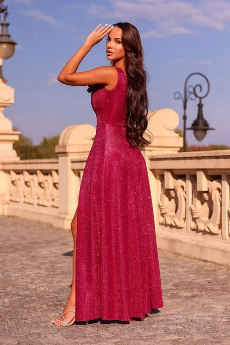 ELIZABETH Suknia ANABEL disco (fuksja)