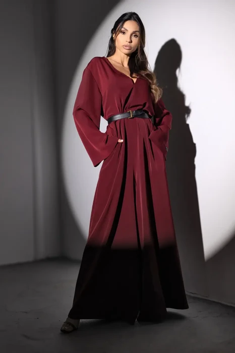 MISS CITY OFFICIAL Kombinezon CLASSY (bordo)