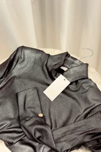 CARMEL Damski Golf SILVER (czarny)
