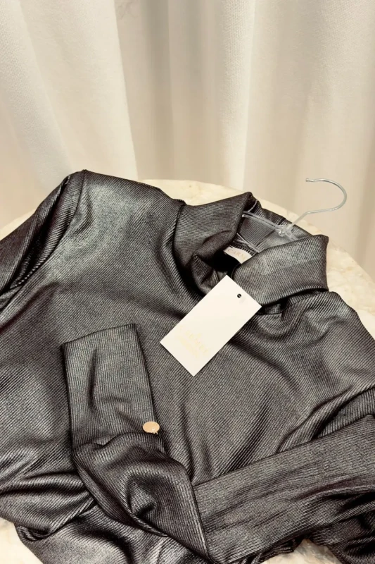 CARMEL Damski Golf SILVER (czarny)