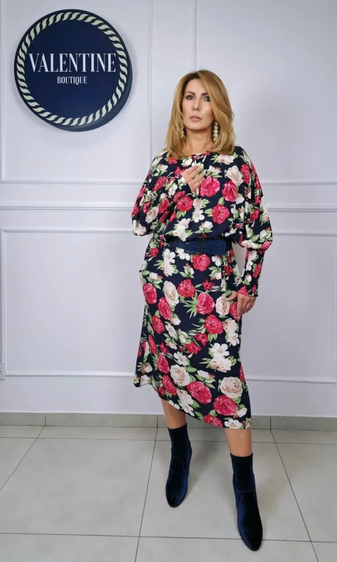 TAFFI Sukienka LIVIO (róże)