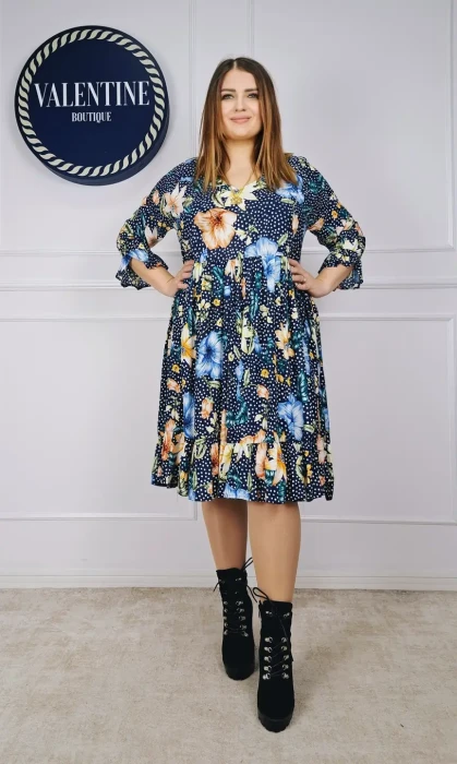 TAFFI Sukienka VIVI (granat)