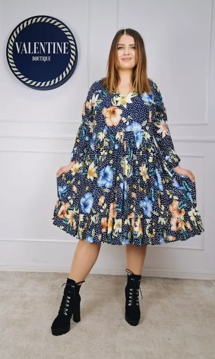 TAFFI Sukienka VIVI (granat)