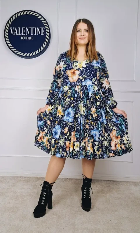 TAFFI Sukienka VIVI (granat)