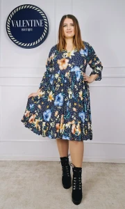 TAFFI Sukienka VIVI (granat)