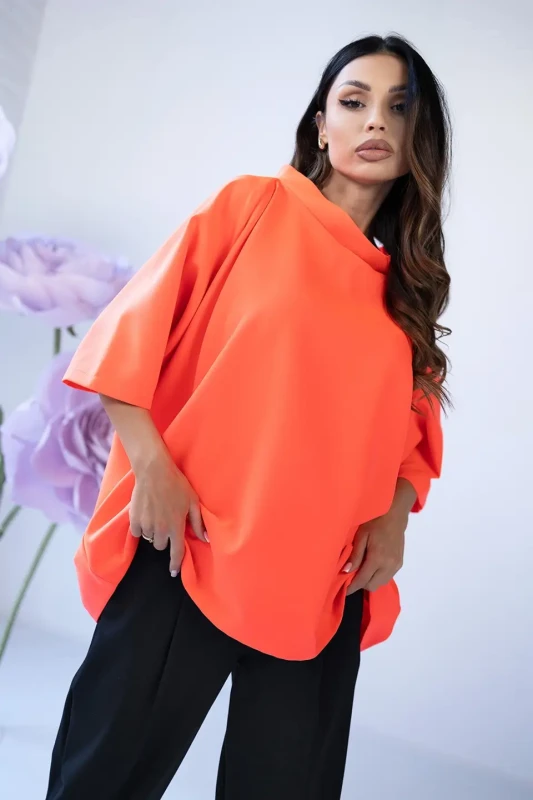 MISS CITY OFFICIAL T-shirt Kimono (brzoskwiniowy)