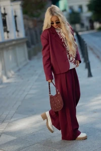 BASTET Marynarka punto model 3078 (bordo)