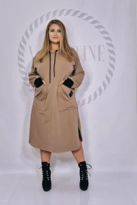 SASHA FERRANO Sukienka PARIS (fango)