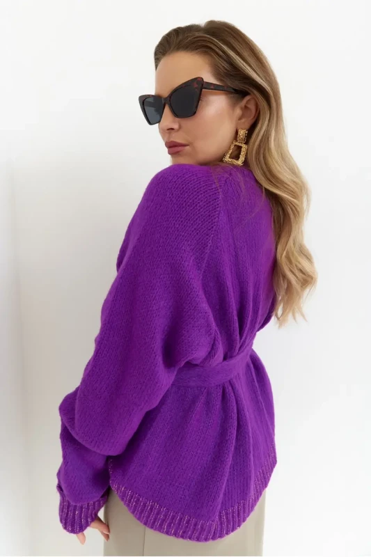 CARMEL Kardigan/Sweter DELICATE (fiolet)