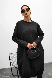 MISS CITY OFFICIAL Sukienka Vector (czarny)