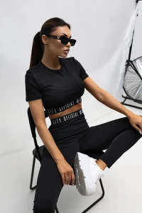 MISS CITY OFFICIAL Leginsy MissCity Official (czarny)