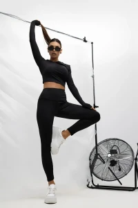 MISS CITY OFFICIAL Leginsy MissFit (czarny)