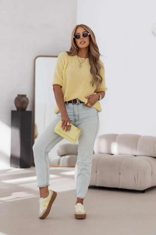 SimpliCity SimpliCity sweter Tini (banan)