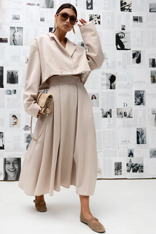 MISS CITY OFFICIAL Damski żakiet Soft Aura (jasny beż)