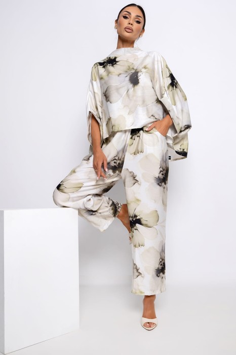 MISS CITY OFFICIAL Damskie Spodnie Orchid (zielony)