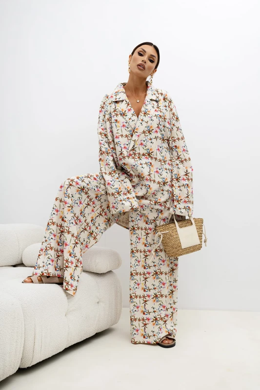 MISS CITY OFFICIAL Damska Koszula Wildflower (multicolor)