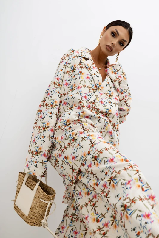 MISS CITY OFFICIAL Damska Koszula Wildflower (multicolor)