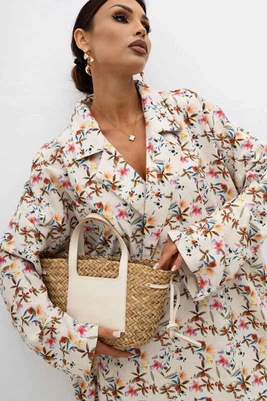 MISS CITY OFFICIAL Damska Koszula Wildflower (multicolor)
